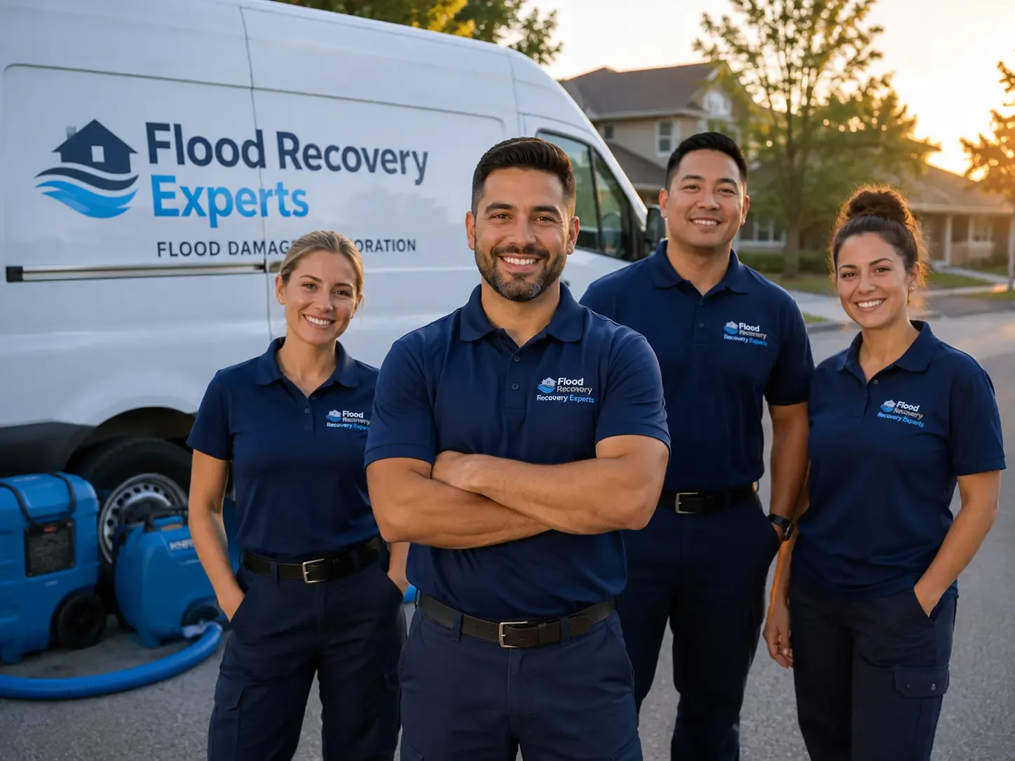 Flood Damage Cleanup company in Bridgeport, OH