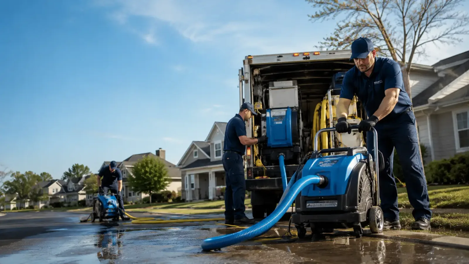 Flood Damage Cleanup in Bridgeport, OH
